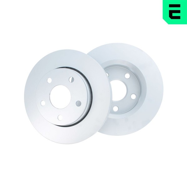 Optimal 2X Bremsscheiben Vorne BelüFtet Beschichtet FüR Jeep Wrangler III JK-image