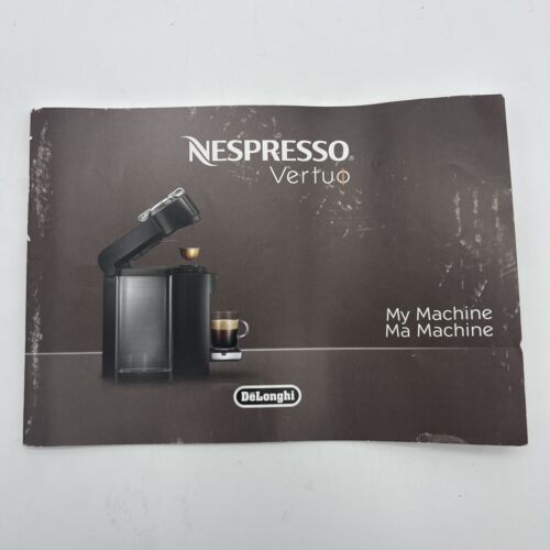 emulering forhåndsvisning Overlegenhed DeLonghi Nespresso Vertuo Coffee ENV135 Part, My Machine Owner's Manual |  eBay