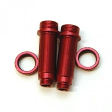 NEW STRC Alum. RR Shock bodies w/O-ring collar Red/Red Vorteks FREE US SHIP