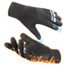 Winter Warm Gloves Touch Screen Windproof Waterproof Thermal Full Finger Gloves