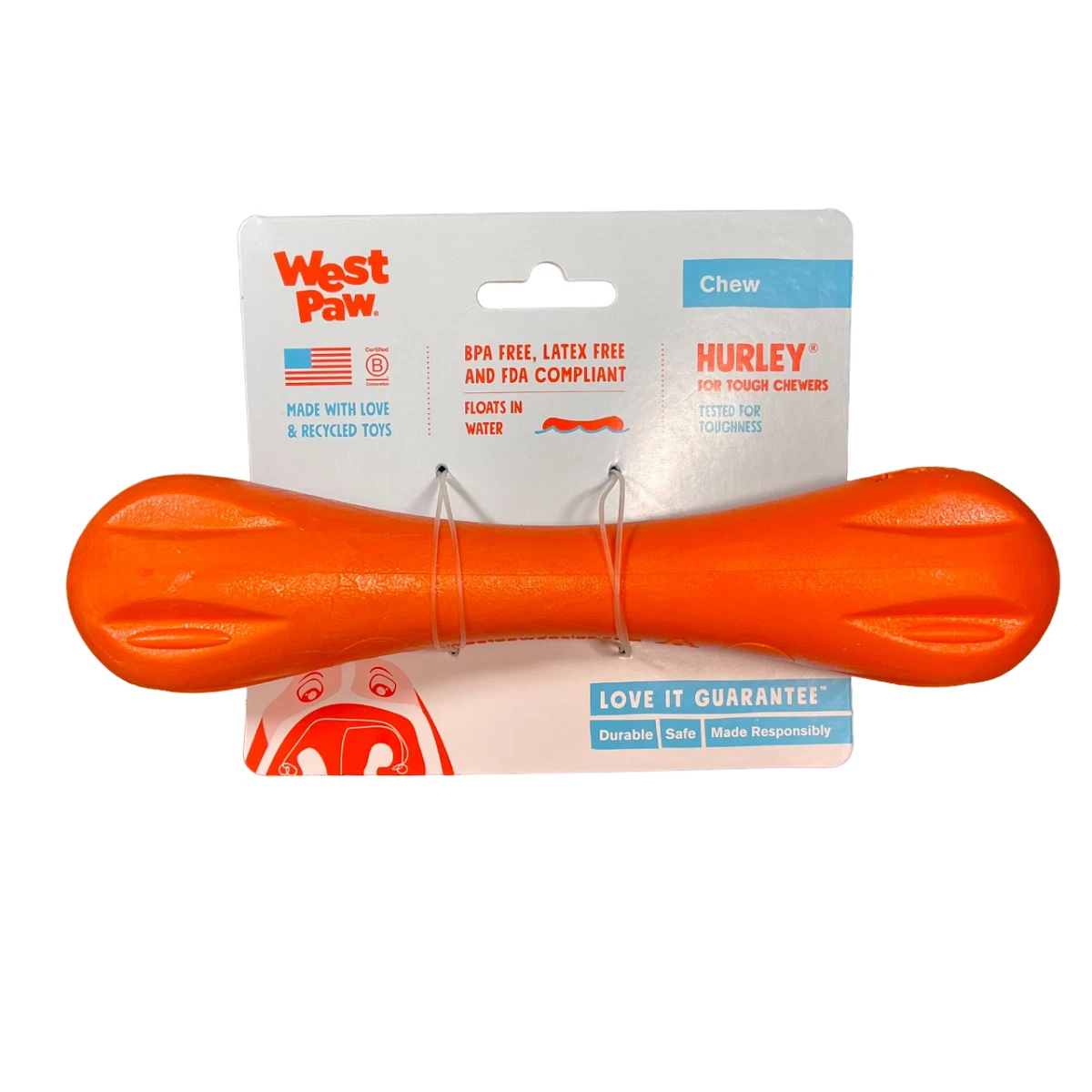 WEST PAW JUGUETE ZOGOFLEX QWIZL S 14CM VERDE