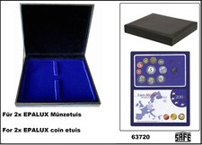 Coffret De Monnaie Jeux De Pièces EPALUX PP 2X 102X163MM SAFE 63720 Nova Deluxe