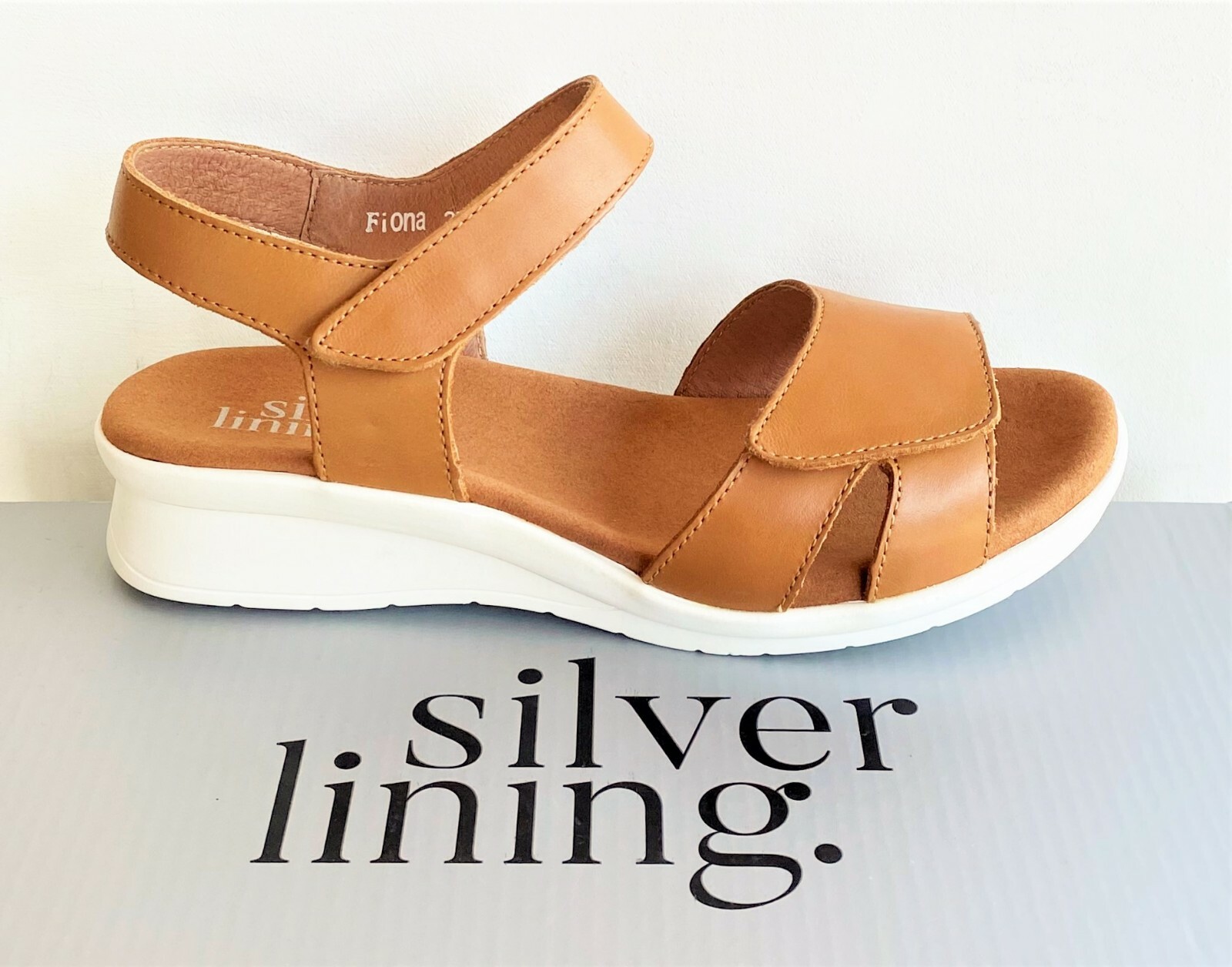 Klouds Silver lining Shoes Comfort wedge leather Sandals Silver Lining