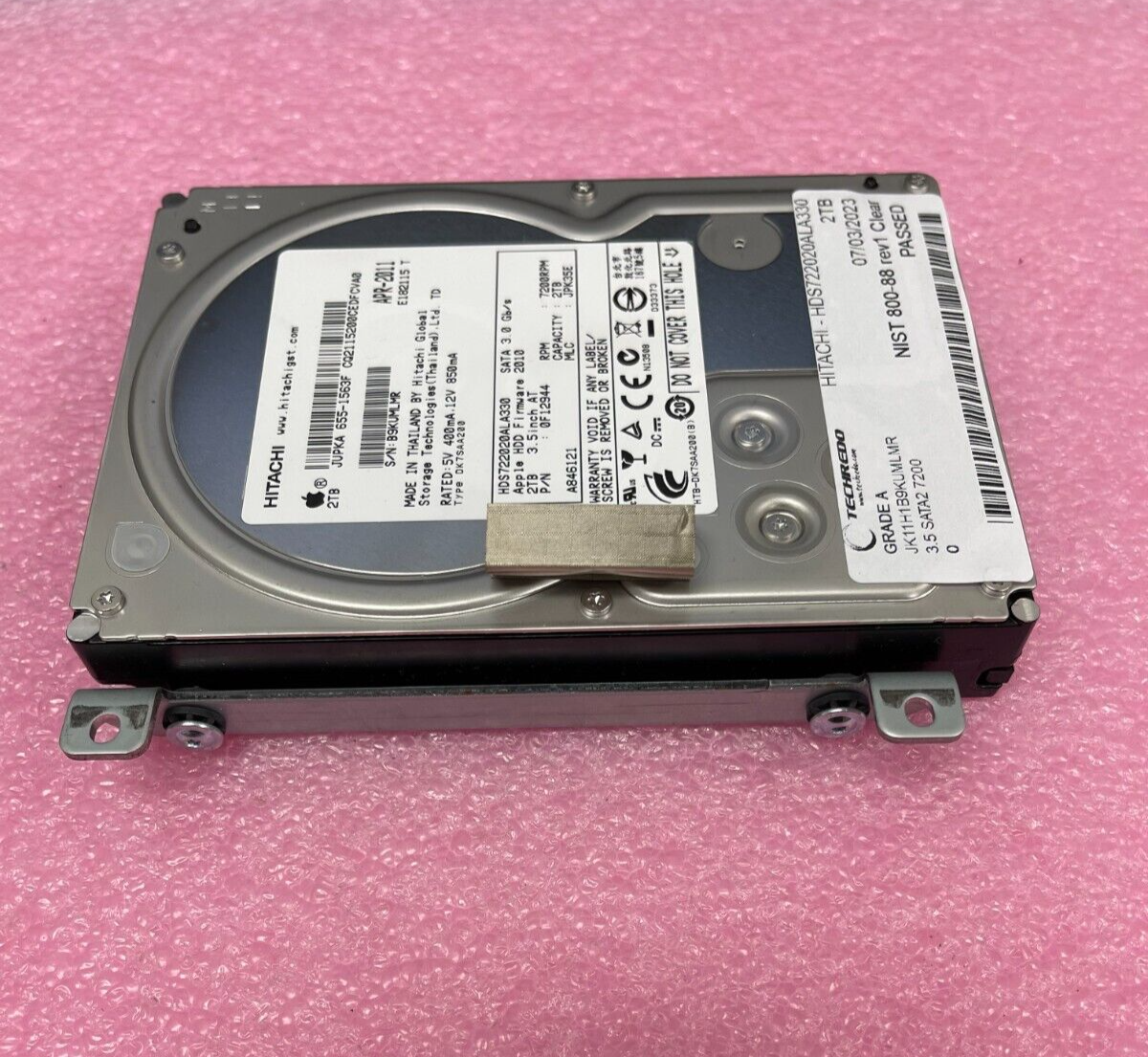 Apple OEM iMac Replacement Hard Drive 2TB 2.0TB 655-1563F JUPKA w