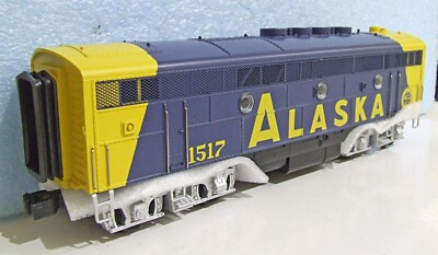 MTH MT-2128L Alaska EMD Non-Powered F-3 B-Unit Diesel