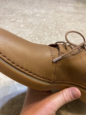 Clarks Mens Shoes Active Air Leather Lace Oxfords Casual Tan  display picture 3