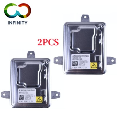 2PCS D1S Xenon HID Headlight Ballast Control Unit Module Fits BMW X3 X5 3,4,6