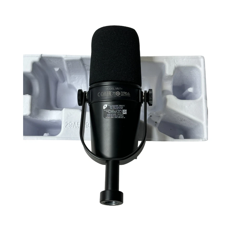 Shure MV7+ Podcast Microphone Enhanced Auto Level Audio Streaming Recording Work - Image 4 of 4