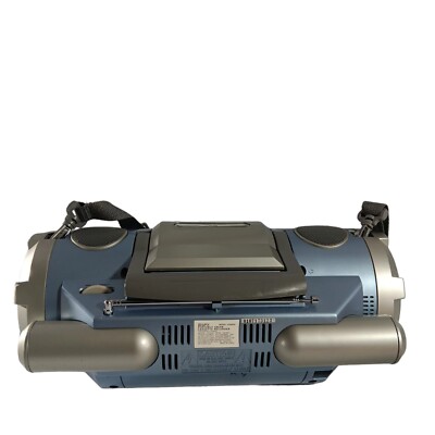 GPX C848SM Portable Am/FM Boombox w/ Cassette Player Bass Boost