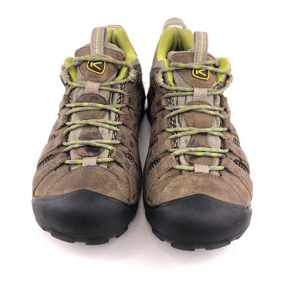 Scarpe da trekking ventilate Keen Voyageur da donna taglia 9 EUR 39 5 verde lime