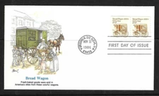 US SC # 2136 Bread Wagon FDC . Fleetwood Cachet