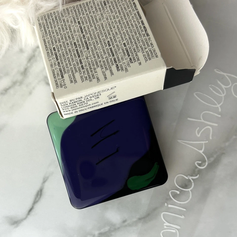 Japonesque Velvet Touch Eye Shadow Duo Shade 03 Green + Brown | New in Box - Image 3 of 4