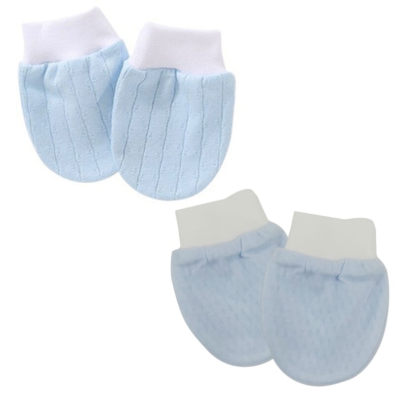 1 Pair Cotton Baby Anti Scratching Gloves Baby Mittens Infant Glove eBay
