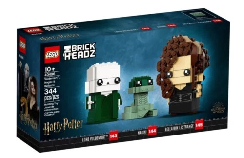40496 VOLDEMORT NAGINI & BELLATRIX legos set potter NEW brickheads LEGO