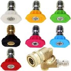 Pressure Washer Accessories Kit 7 Power Washer Spray Nozzle Tips QuickPressure W