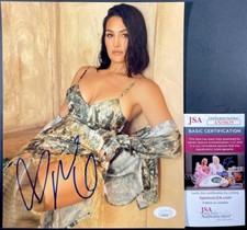 WWE Nikki Bella Signed 8x10 Photo C Autograph Bella Twins WrestleMania JSA COA