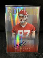 TRAVIS KELCE 2013 Panini Prestige Extra Points Rookie Autograph RC AUTO 24/50