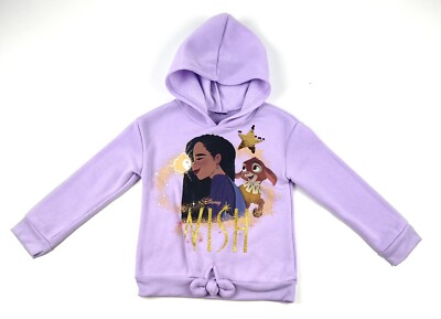 Kid’s Disney Wish Asha Star Purple Hoodie Size XS/S | eBay