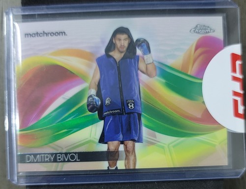 Dmitry Bivol #HX-9 2024 Topps Chrome Helix card