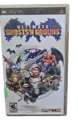 Ultimate Ghosts 'n Goblins Sony PSP Game Complete CIB Case Manual UMD Capcom