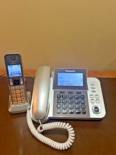 Teléfono fijo Panasonic KX-TGF350N con cable/inalámbrico Dect 1 auricular