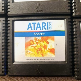 Lot of (8) Atari 5200 Original Games Galaxian Soccer Super Breakout Defender