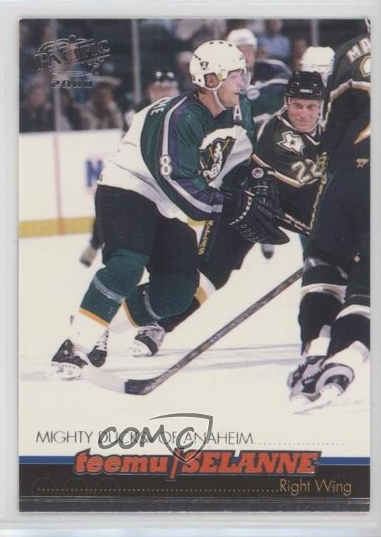 1999-00 Pacific Teemu Selanne #16 HOF 15zf
