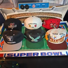 Lot Of NFL Snapback Hats Raiders Steelers 49ers Tampa Packers  Logo Athletic etc