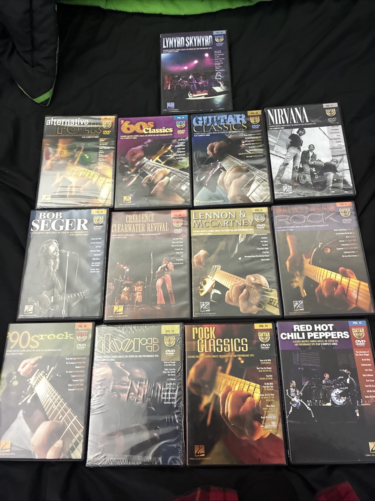 Guitar tab Hal Leonard Play Along DVD Lot