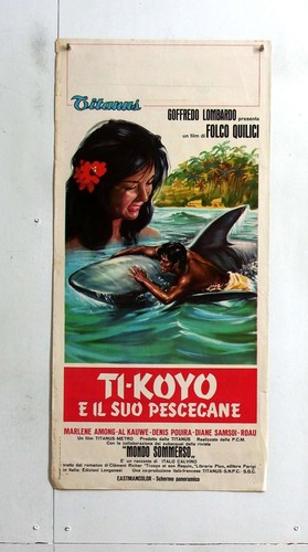 cm.33x70-TIKO & THE SHARK-FOLCO QUILICI-DOCUMENTARY-M84-20