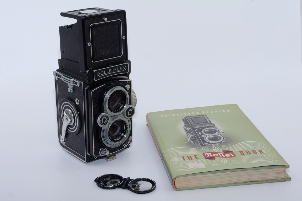 Rolleiflex 3.5 Automat MX TLR 120 film Camera. Tessar 75mm lens
