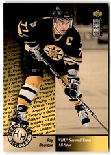 Ray Bourque 1995-96 Collector's Choice Hardware Heroes #385 Boston Bruins