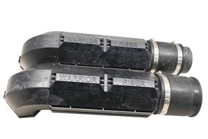 17 Polaris RZR XP Turbo Snorkel Intake Vent Tubes 3" Warrier Riser