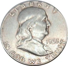 1963 Franklin Half Dollar • Natural Toning • 90% Silver • Original