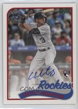 2024 Topps Series 1 1989 Topps Baseball Auto Coco Montes #89BA-CMO Auto 1b1x