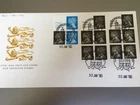 GB STAMPS RARE FIRST DAY COVER MACHIN BOOKLET DEFINITIVES REF NUMBER 6158