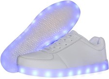 Unisex LED Light Up Shoes with USB Charging Glowing Luminous LED Sneaker