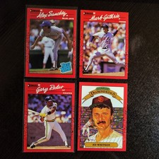1990 Donruss - Gary Redus, Rookie Alex Sanchez, Mark Guthrie & Ed Whitson