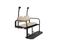 Club Car Precedent/ Tempo Rear Seat Kit With Rear Flip Seat (04-25)(Beige Seats)