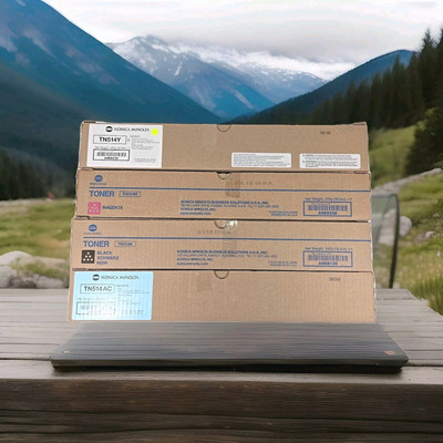 Konica Minolta TN-514Y TN-514M, TN-514AC, TN-514K Toner Cartridge bizhub C458