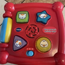 VTech "Busy Learners Activity Cube" Light & Sound Toddler's Learning Toy Works!