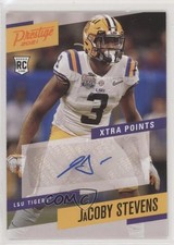 2021 Panini Chronicles Draft Picks Orange JaCoby Stevens #PS-JST Auto mm8
