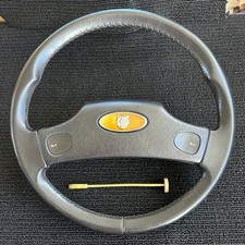 84-87 Jaguar Xjs He Leather Steering Wheel With Horn Pad Oem 84-87 Jaguar Xjs He Leather Steering Wheel With Horn Pad Oem