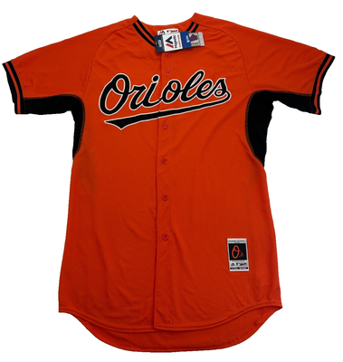 majestic オリオールズ ユニフォーム Majestic Made in USA MLB Baltimore Orioles Baseball Jersey Men's