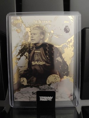 Topps Total Football 25/26 Schmeichel Aeternus /99 Manchester United Legend