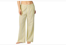 Gap Women's Striped Poplin Pajama Pants Multicolor Size S 7280