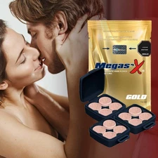 Megas'X Gold 12 Sexual Stamina Vitamin Increase Timing Strength Bull Power