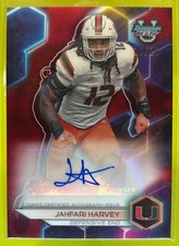 2023 Bowman U Best Jahfari Harvey Best of Auto Red Geometric /10 #BOA-JH Miami
