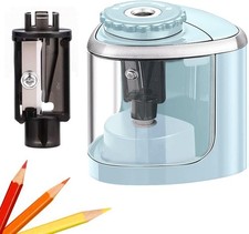 Electric Pencil Sharpener Fast Blade Classroom Office Home