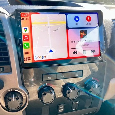 For Toyota Tundra 2007-13 Sequoia 2008-19 Carplay Car Stereo Radio GPS NAVI RDS